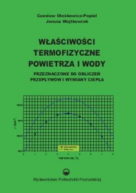 Właściwości termofizyczne powietrza i wody przeznaczone do obliczeń przepływów i wymiany ciepła